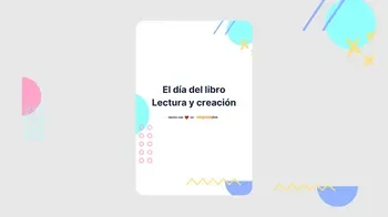El día del libro, lectura y creación