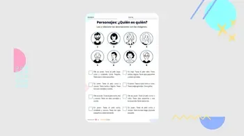 Personajes: ¿Quién es quién? v2