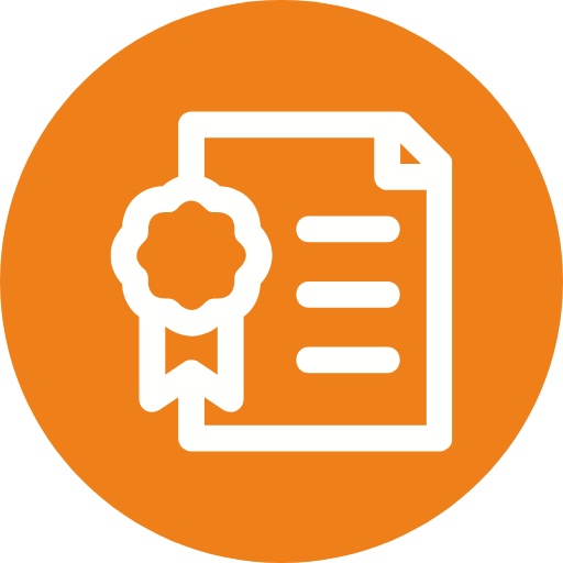 Certificado y Materiales