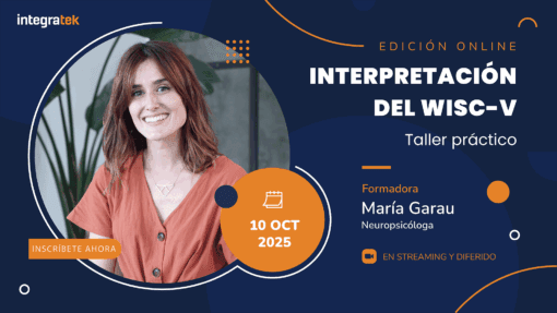 Interpretación del WISC-V. Taller práctico online | 10 de octubre de 2025